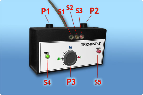 elektronski termostat etc