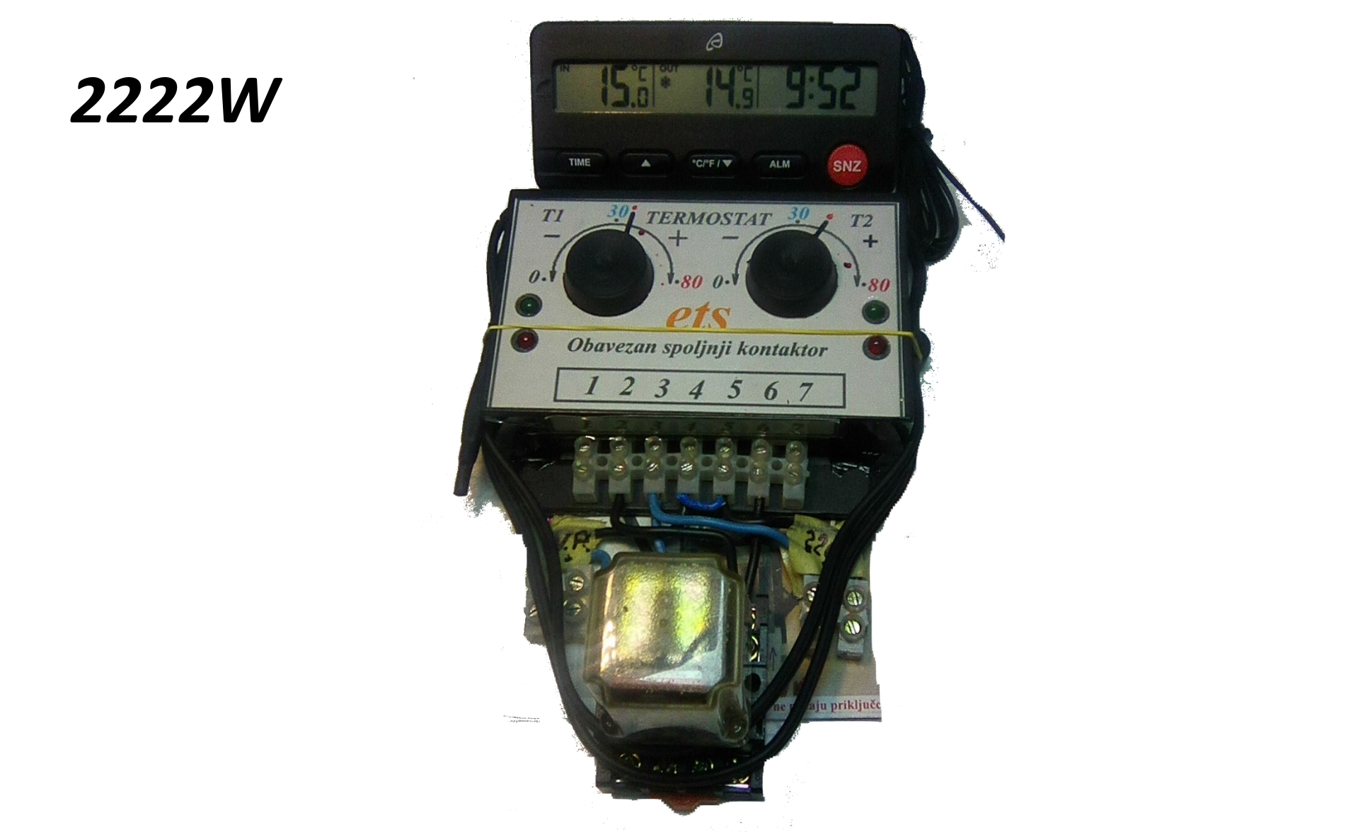 elektronski termostat ets za solarno grejanje